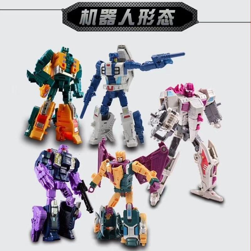 Transformation Toys AOYI BMB  Abominus 5IN1 Combiners Hun-Gurrr Blot Cutthroad Sinnertwin Action Figure Deformation Robot  Model