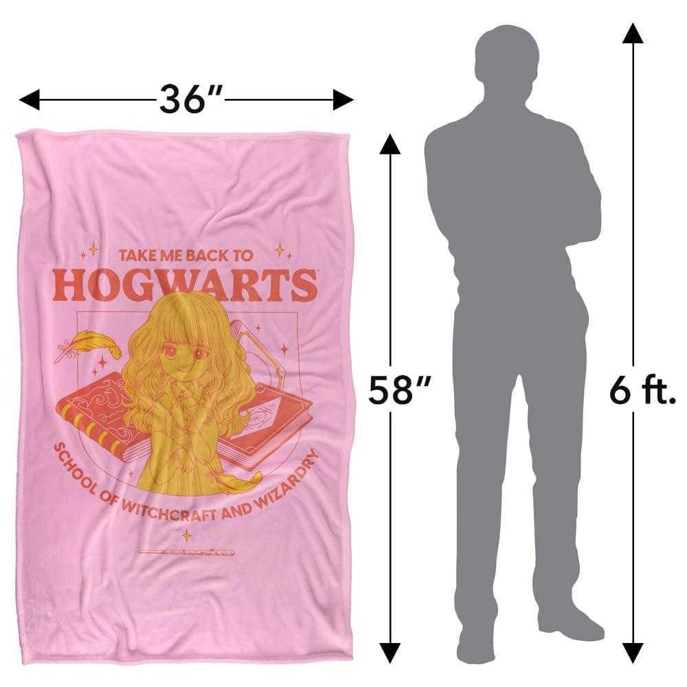 Harry Potter Hermione Back To Hogwarts Blanket