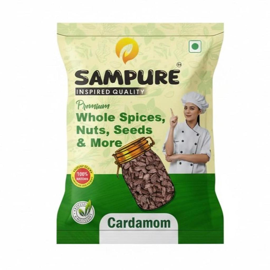Premium Svart Kardemumma 50g