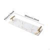 Nordic Serving Tray Bathroom Napkin Holder with Handles Vanity Jewelry for Party Dressing