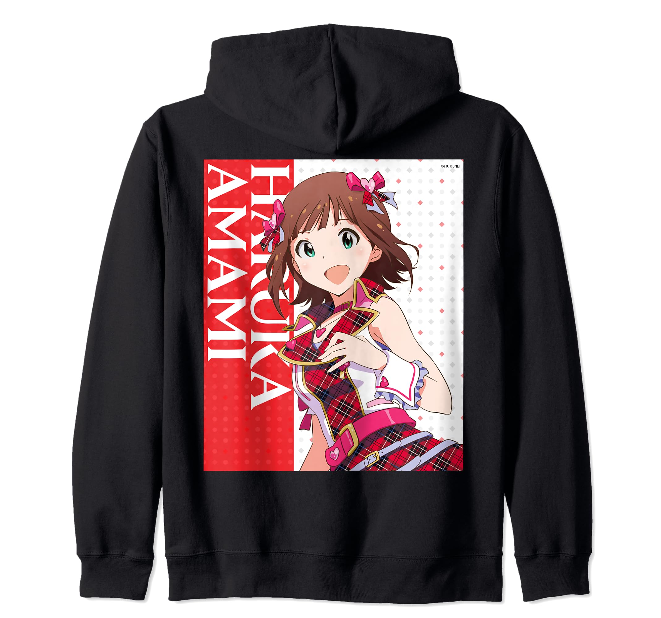 

THE iDOLM@STER ONE FOR ALL Haruka Amami (Back Print) Zip Hoodie
