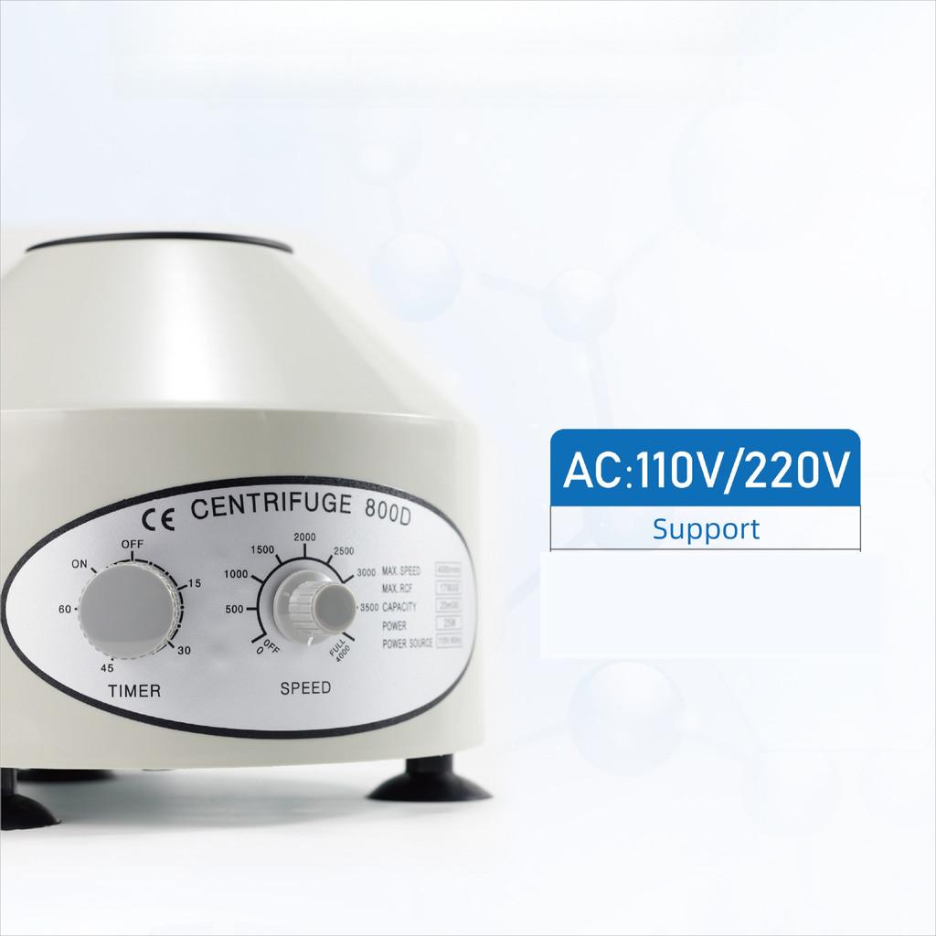 Small Electric Centrifuge Laboratory Separation Equipment Desktop Electric Laboratory Centrifuge Machine