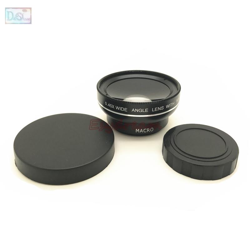 37mm 0.45x Wide Angle + Macro Conversion Attachment Lens Filter for Olympus Panasonic Gopro 37 Mm 0.45