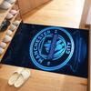 Manchester City Personalized Name Area Rug Design for Hallway Kitchen Playrooms Entryway Anti-slip Rug Office home decor