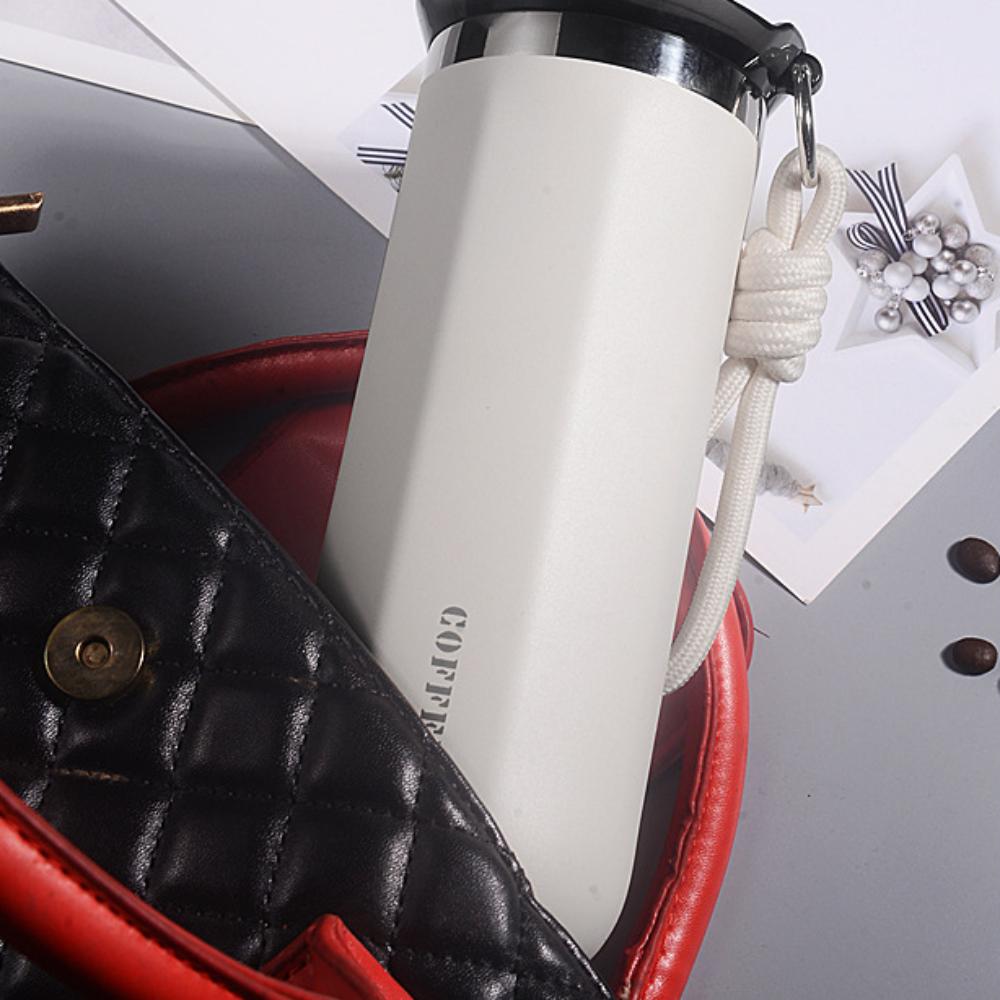 350ml 500ml Water Bottle Stainless Steel Coffee Mug Portable Insulated Cup Outdoor