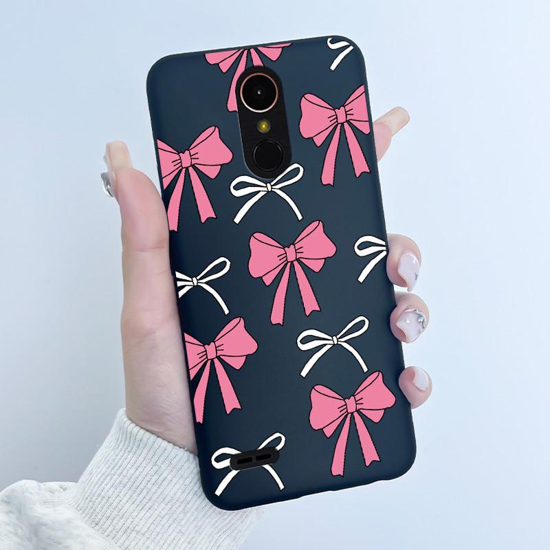 Case For LG K10 2017 M250N X400 Cute Love Rabbit Cartoon Soft TPU Silicone Ultra Thin Slim Back Cover For LG K10 2018 Phone Case