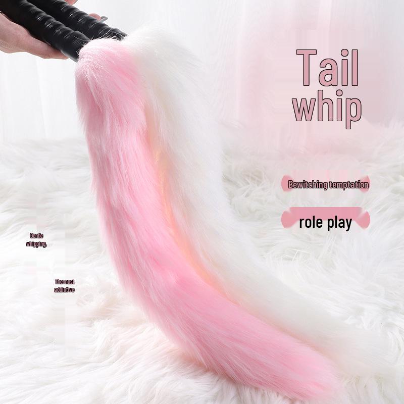 Seductive Leather Whip for Erotic Teasing and Flirty Foreplay