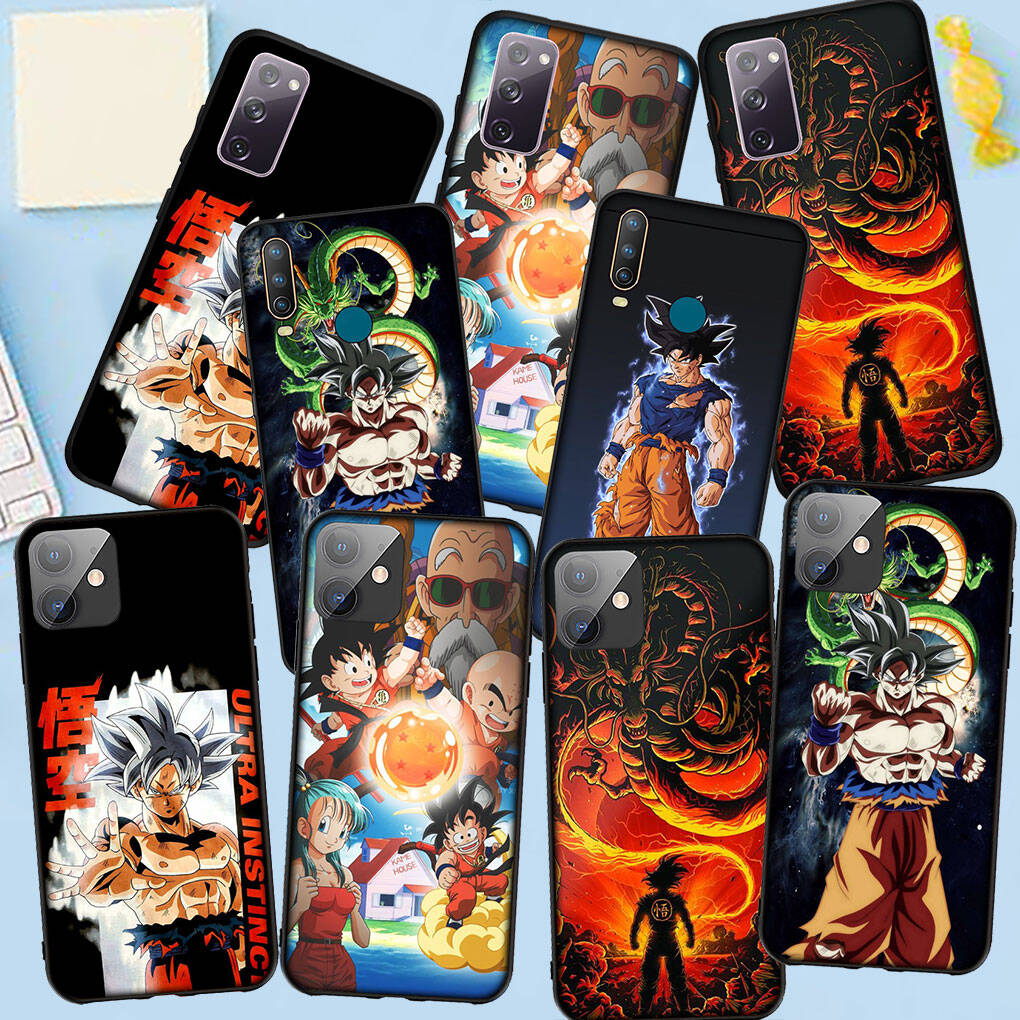 Telefoonhoesje voor Samsung Galaxy S25 S23 S24 Ultra FE Plus A05 A06 A15 A16 A36 A37 A35 A34 A54 A52 A55 A56 A57 A25 A26 A53 A17 Dragon Ball Z Goku Cover