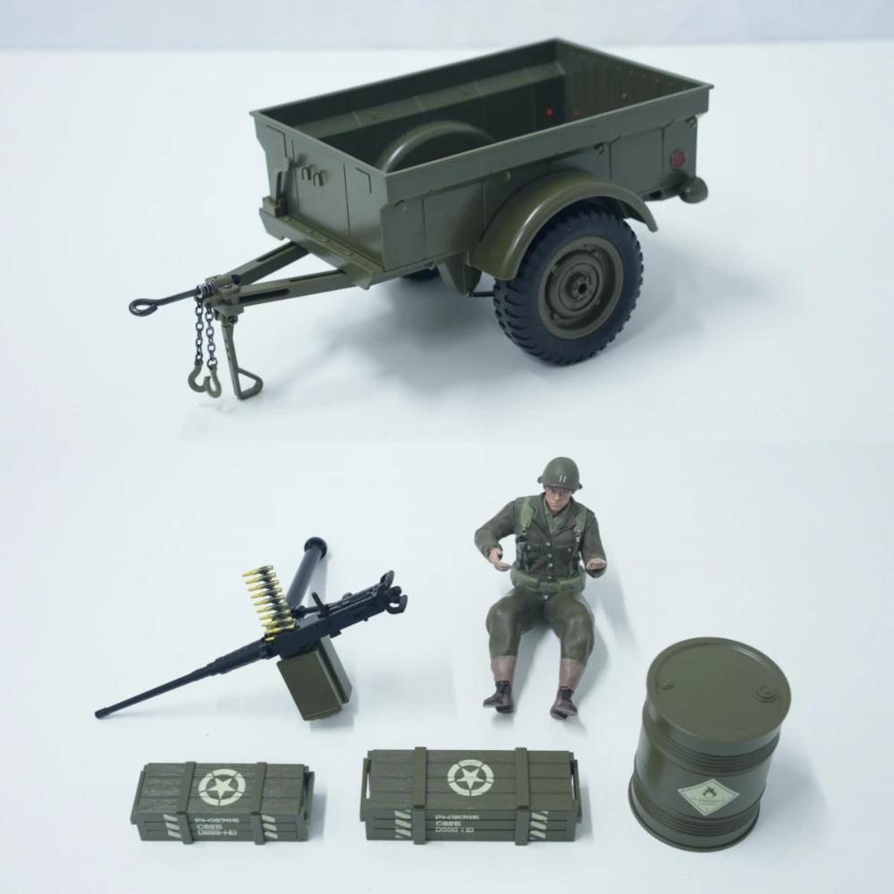 JJRC C8815 Parts Upgrade Parts Trailer Soldier Winch Canopy Metal CVD Original Accessories for C8815 RC Car Upgrade Accessories