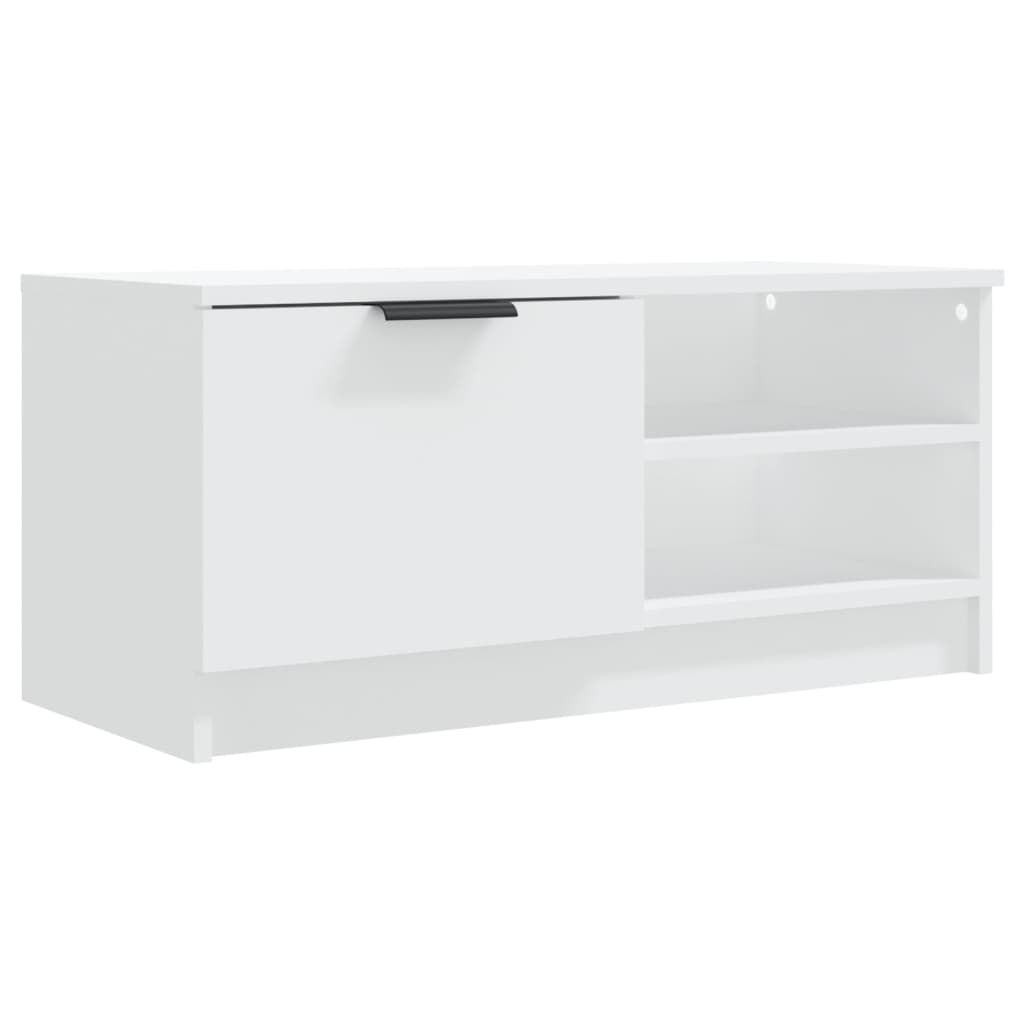 Vidaxl Szafki Pod Tv, 2 Szt., Białe, 80X35X36,5 Cm