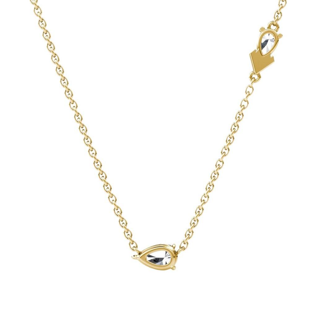 Geometric Vshaped Double Diamond Pendant Necklace With 18k Gold Plating For Womens Casual Wear