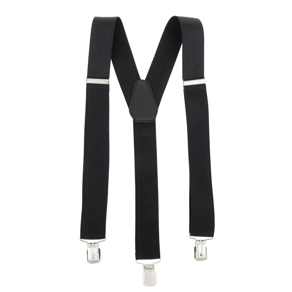 Mocne Szelki 3,5 Cm Topgal Y Gładkie Czarne