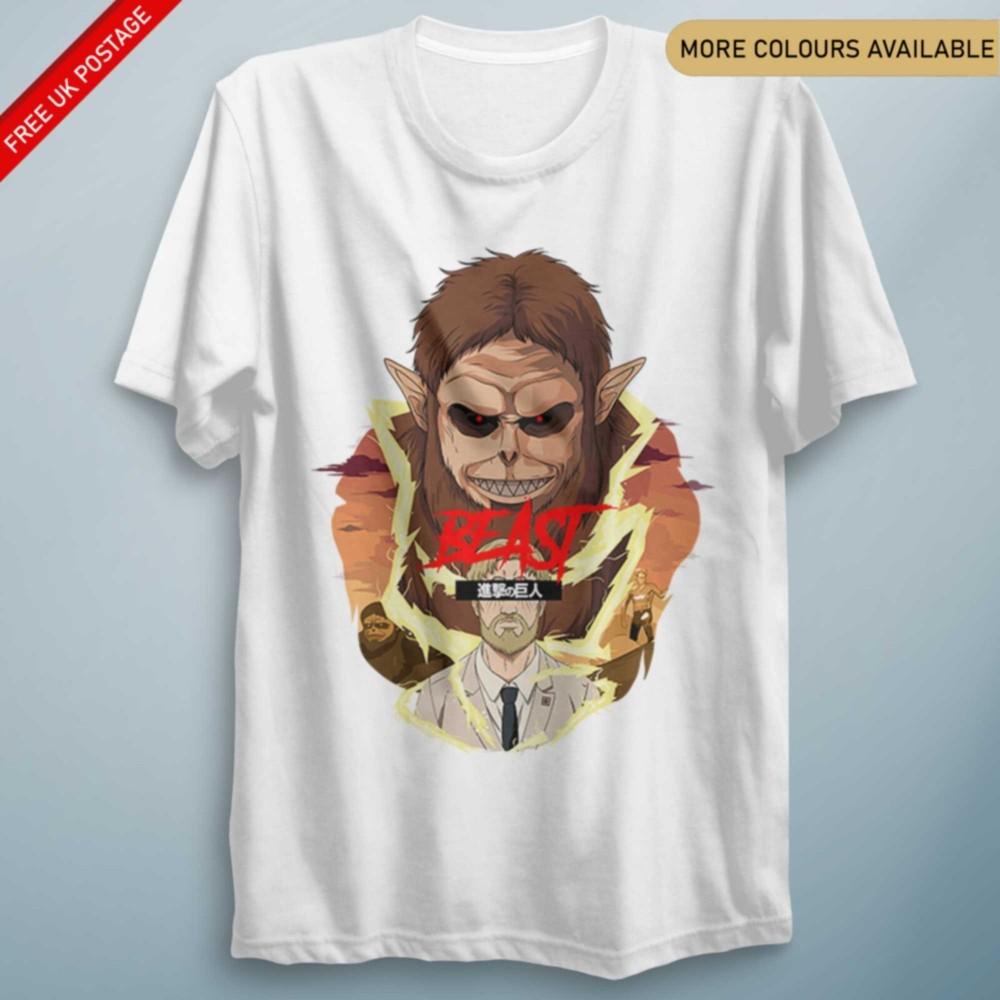 Zeke Beastly T Shirt Unisex Adult Anime Shirt Anime Lover Kids Anime Merch S