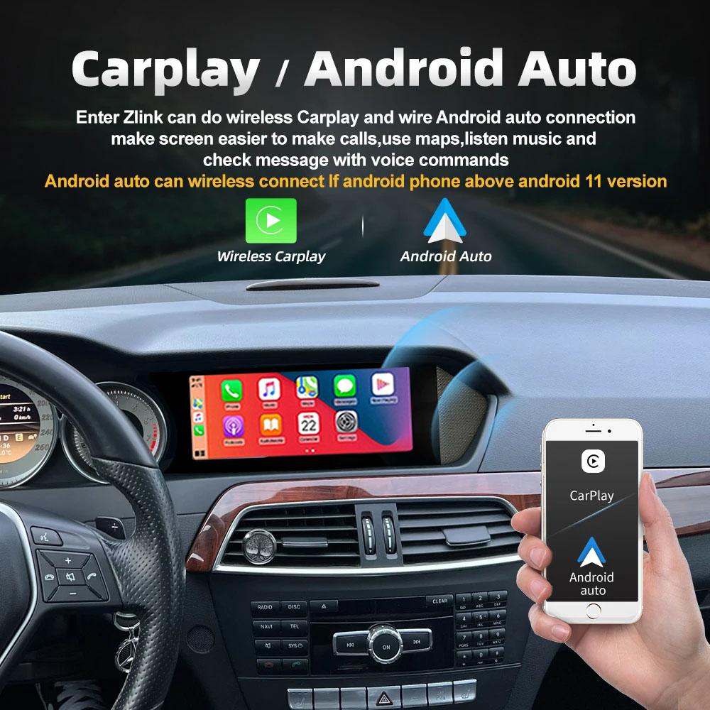 10,25 inchi Android 13 Carplay Ecran Radio Auto pentru Mercedes Clasa S W222 LHD 2012-2015 GPS Player Multimedia 4G Wifi