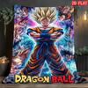 Dragon Ball Living Room Blanket Soft Cozy Flannel Blanket for Sofa Couch Home Daily Use THW
