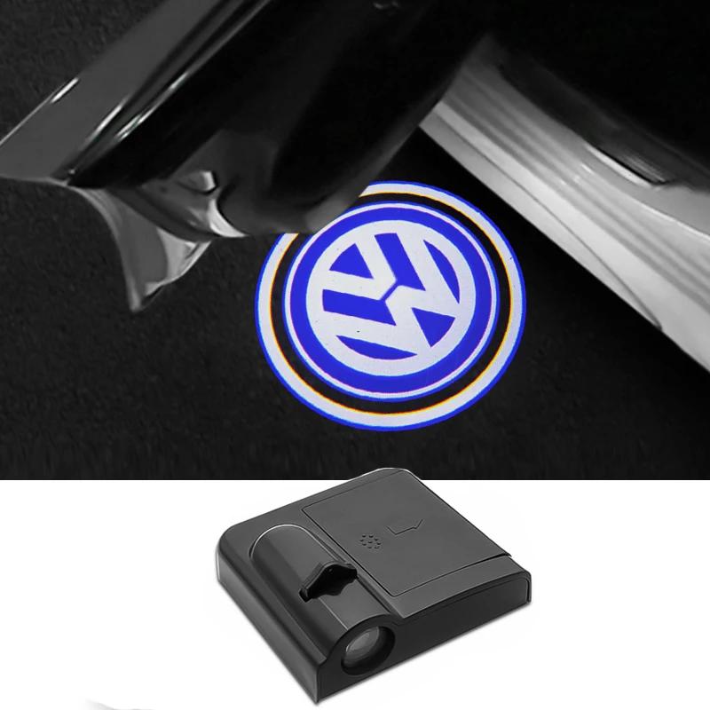 

For VW Volkswagen Jetta MK5 Golf For Volkswagen VW GOLF POLO PASSAT TIGUAN TOURAN TOUAREG Car Door Welcome Light Led HD Projecto
