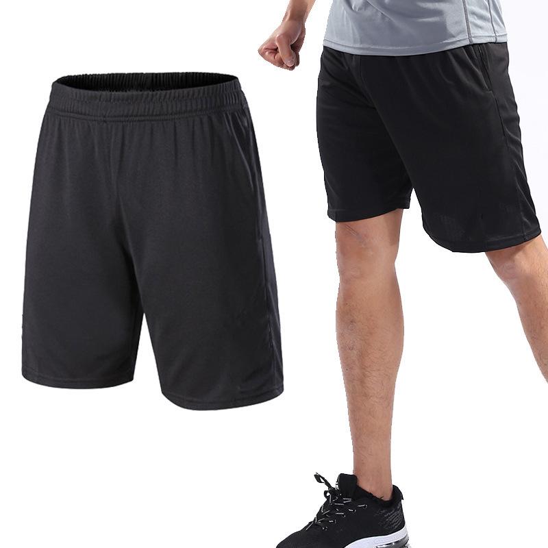 Men's Quick-Dry Elastic Waist Beach & Fitness Shorts
