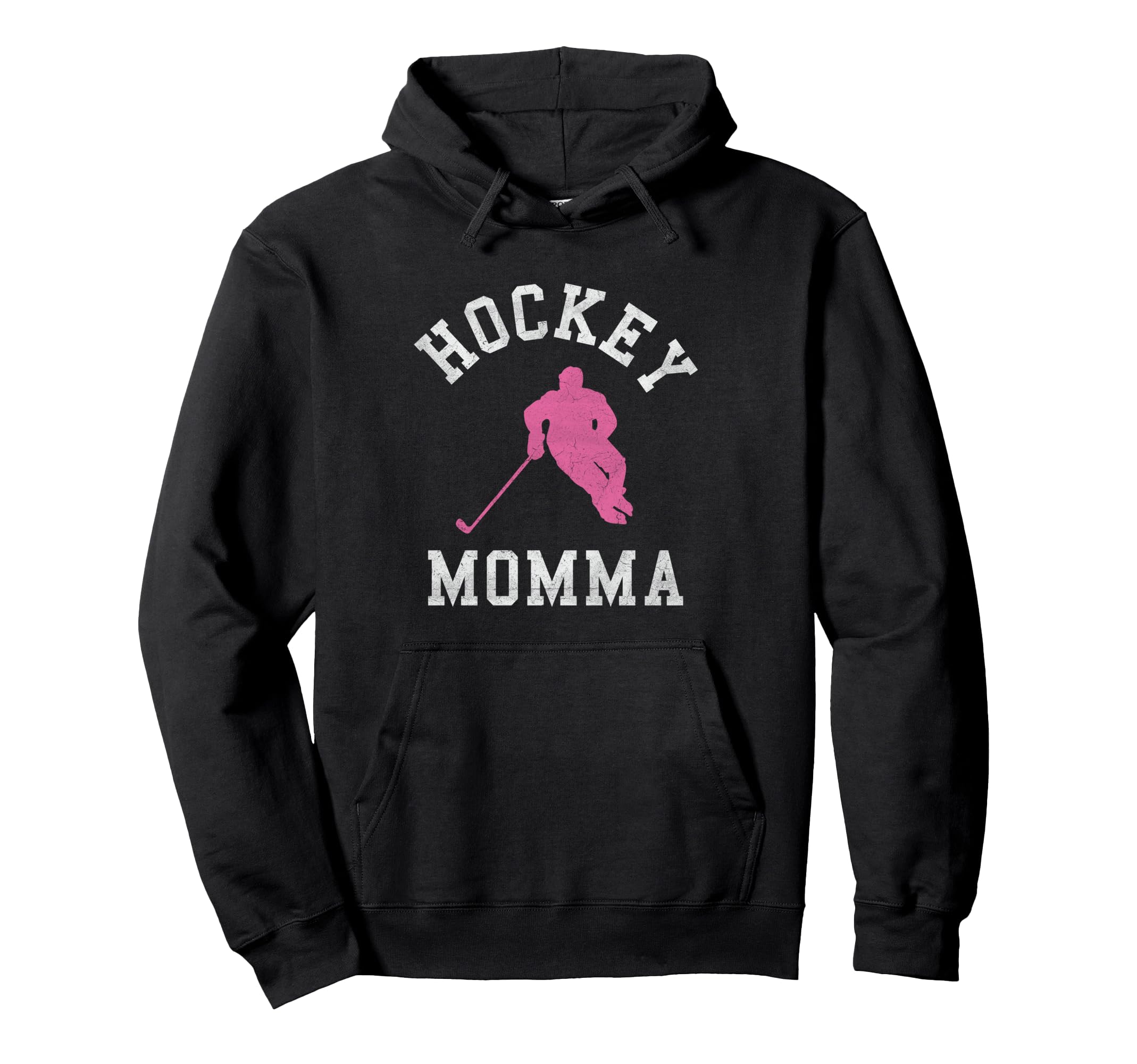 

HOCKEY MOMMA Proud Ice Hockey Sherpa Mom-Inspired Hoodie