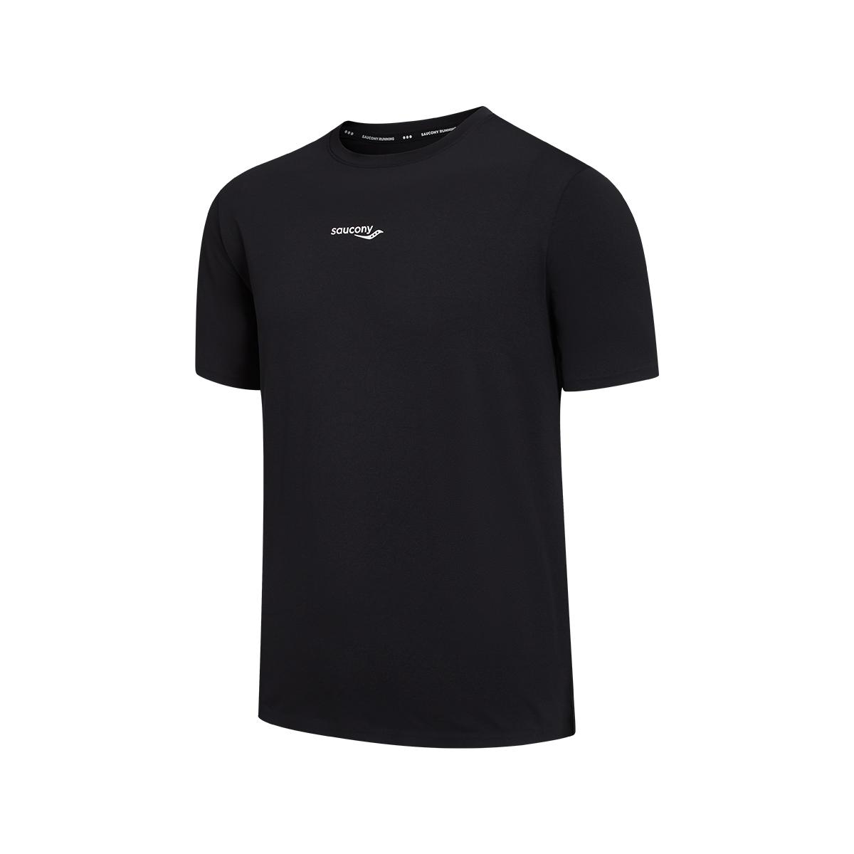 

Saucony Round Neck Versatile Pullover Comfortable Short Sleeve T-Shirt Men tops SA2269ST41T-BK001 2XL