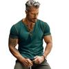 2024 Men's Solid Color Short-Sleeve Casual T-Shirt - Lightweight Summer Edition