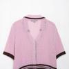 ZR Women's Summer 2025 Fashion Lapel Jacket & Shorts Set