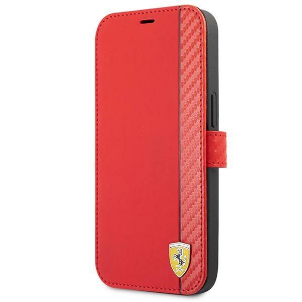 Ferrari Fesaxflbkp13Sre Iphone 13 Mini 5,4 Czerwony/Red Book On Track Carbon Stripe