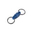 1 Pcs Aluminum Alloy Keychain Key Holder Removable 360 Degree Rotation Multifunctional Portable For Waist Belt Outdoor Tool