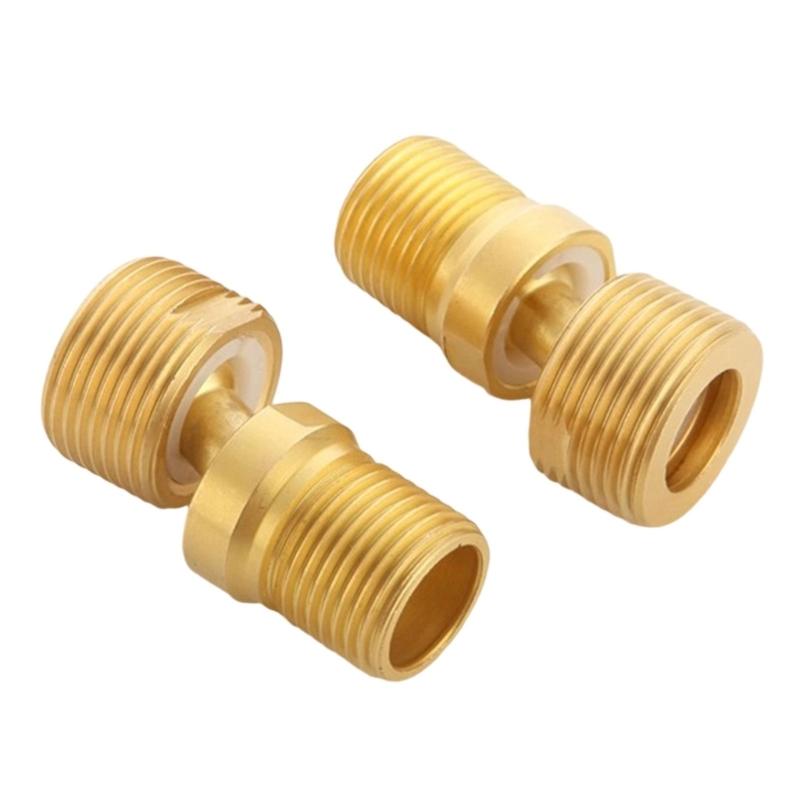 360 Degree Adjustable Angled Bents Base Lengthened Brass Shower Tap Adapter Curved Feet for Kitchen and Bathroom
