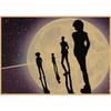 Retro Kraft Paper Wall Poster: Hunter X Hunter Japanese Anime Art for Bar & Cafe Decor