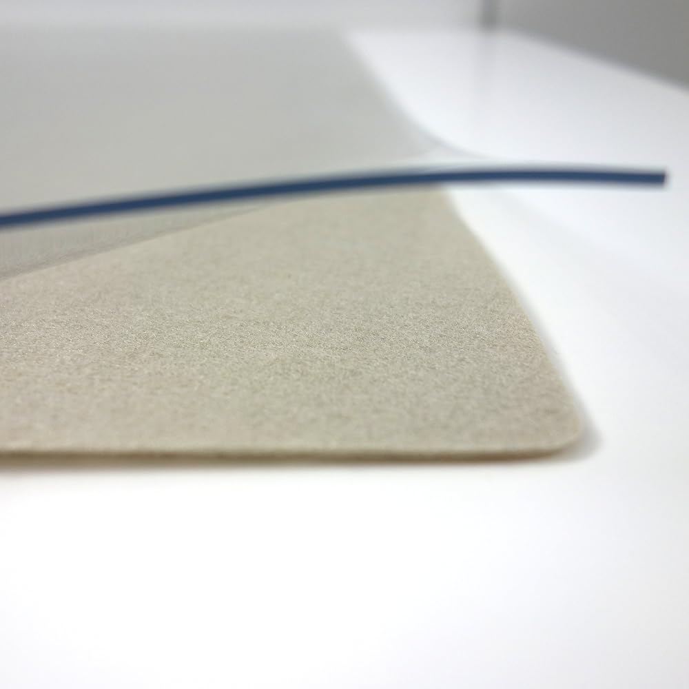 Kokuyo Desk Mat Soft (Recycled Olefin Resin) with Clear Underlay, 1087 x 687 Ma - 8117 NM