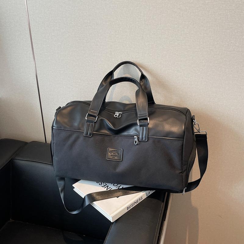 

Женская сумка дорожная сумка 2025 лето новая мода тканевая сумка через плечо высокое качество портативная большая вместимость чёрный