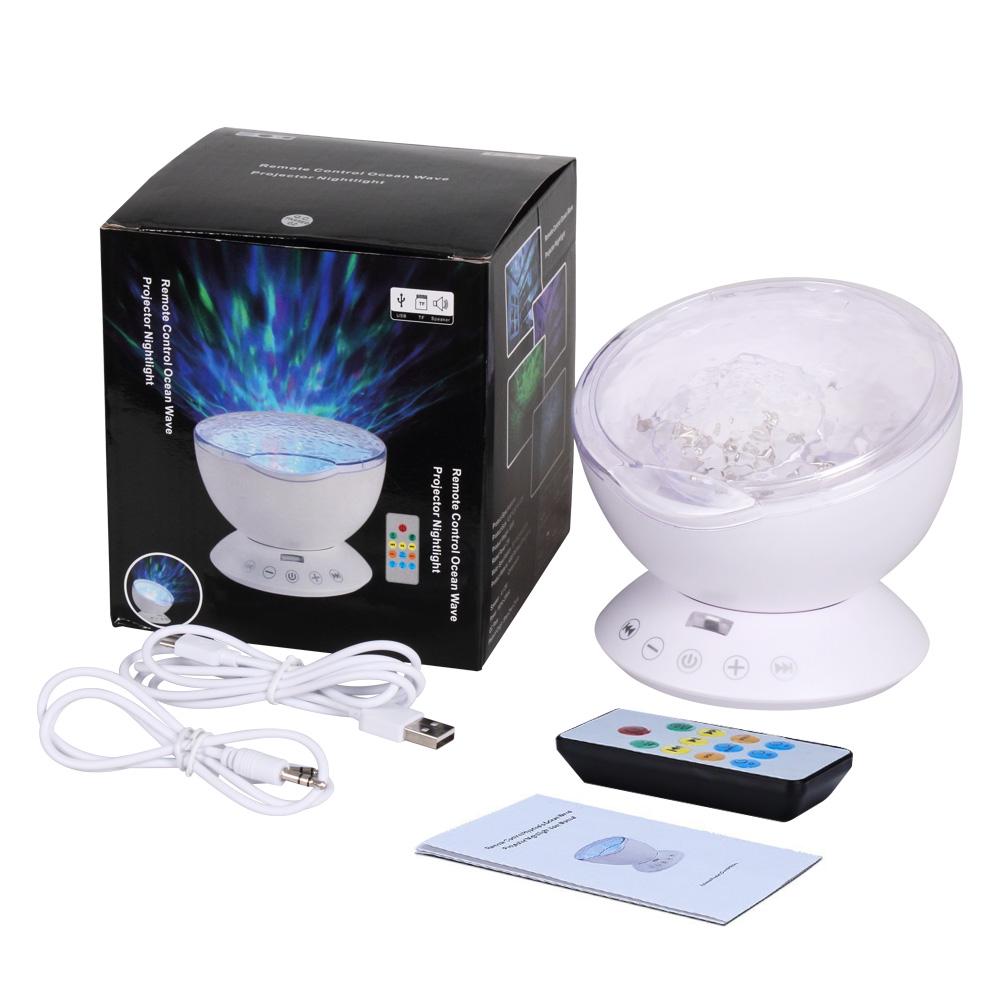 Ocean Wave Projector Aurora Night 