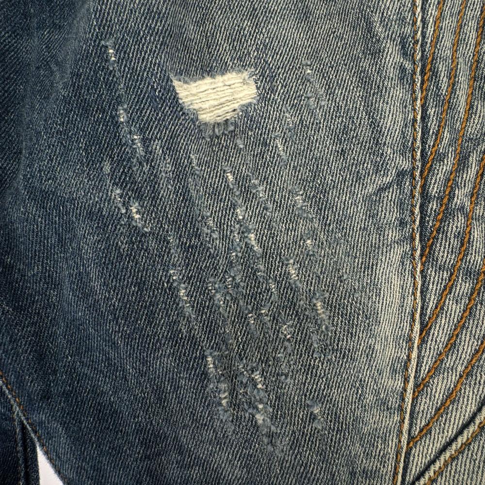 Marcelo Burlon Made In Italy Slim Denim Pants W28 Jeans Button Fly Men's Used