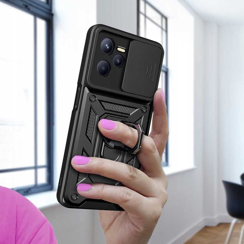 Sc Camring Realme C35/Narzo 50A Prime Czarn