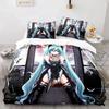 3D Anime Beautiful Girl In The Future Bedding Set Single Twin Full Queen King Size Bed Set Aldult Kid Bedroom Duvet cover Sets