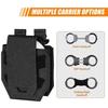 Molle Shackles Holder Handcuffs Pouch Case Universal Handcuffs Holster Quick Release Standard Chain Cuffs for Tactical Vest