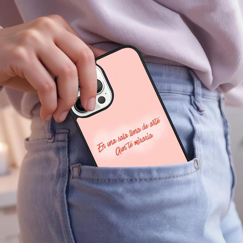 Spanish Quotes Phone Case For iPhone 17 Air 15 16e 14 13 Pro Max Coque 12 11 Pro Max PLUS cover