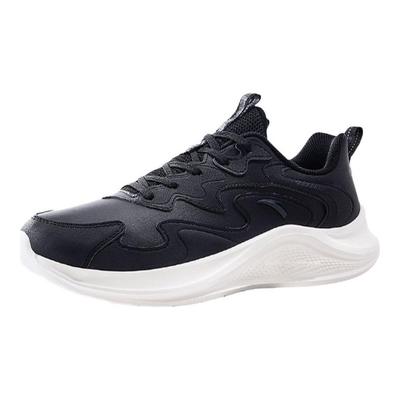 Comfortable Non-Slip Breathable Low-Top Casual Running Shoes Men Sneaker Black 912315573-4
