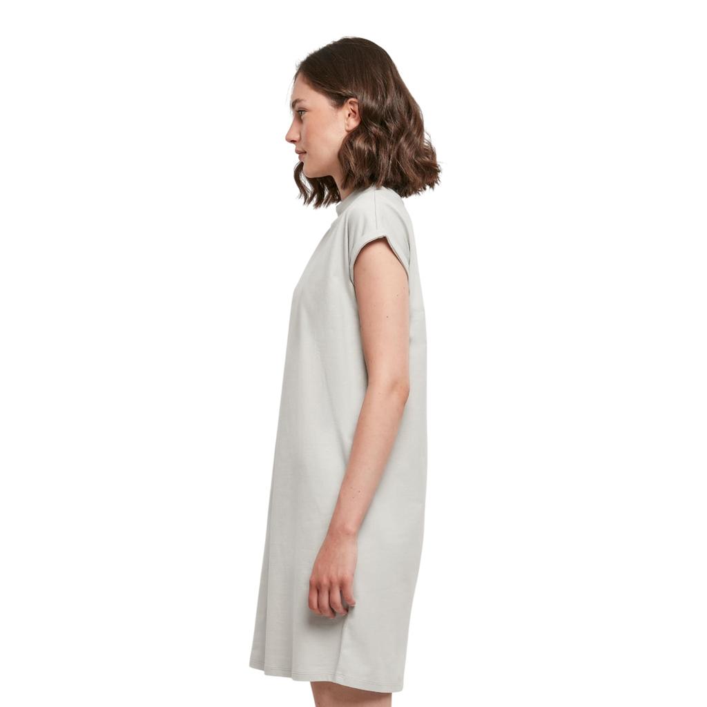 Build Your Brand Womens/Ladies Extended Shoulder Casual Dress