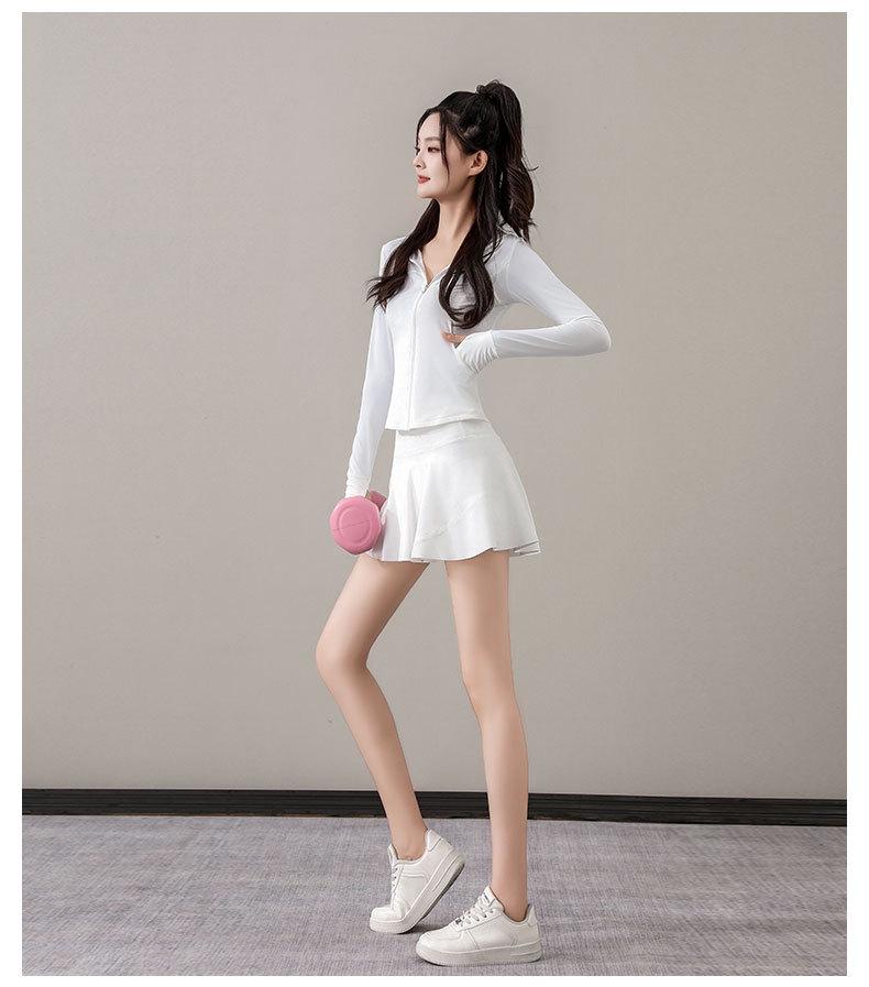 Women's 2024 Summer Ice Silk UV Protection Quick-Dry Hooded Sports Outfit