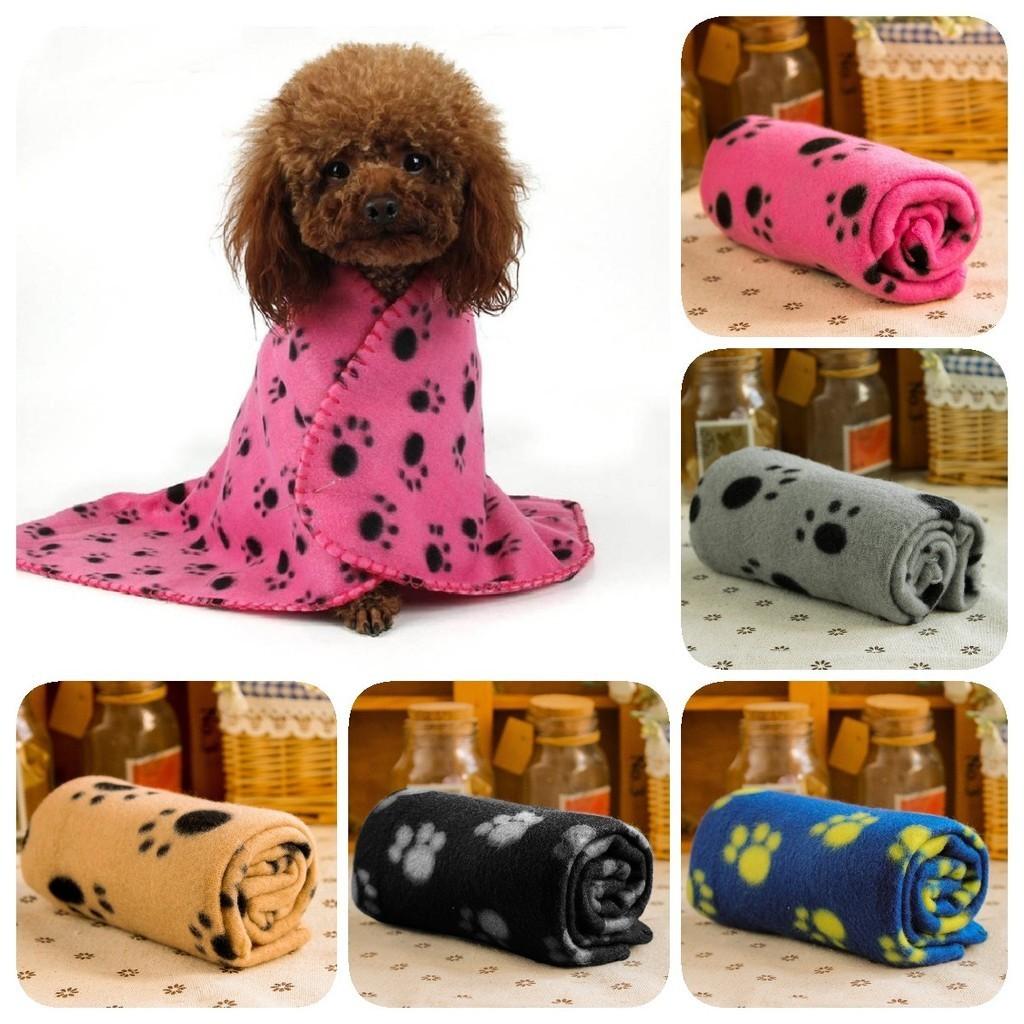 Double-sided Fleece Pet Blanket Soft Warm And Comfortable For Dogs And Cats