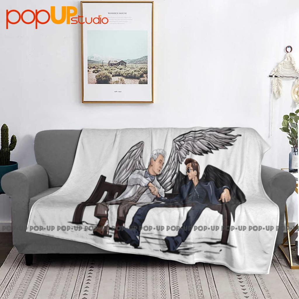 Good Omens Ultra-Soft Blanket Quilt Winter Sofa Cover Bed Covers