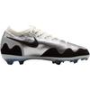 Nike X Patta Low Top Kids' Soccer Shoes Silver Black Teenagers HQ1993-001