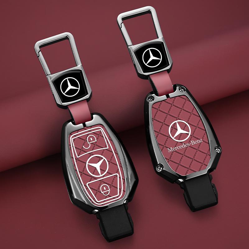 2025 Heiß Für Mercedes Benz A B C E-Klasse GLS GLA GLK GLC CLS CLA AMG W204 W205 W212 W463 W176 Auto Fernschlüssel Hülle Abdeckung Protecto