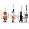 Halloween Hanging Ornaments With Soft Fabric Cute Skeleton Ghost Cat Pumpkin Designs Perfect For Halloween Party Home Decor