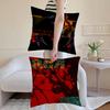 Rock Band The Strokes Album Pillow Case Anti-dustmite Pillowcase Invisible zipper silky short plush Sofa cushion cover