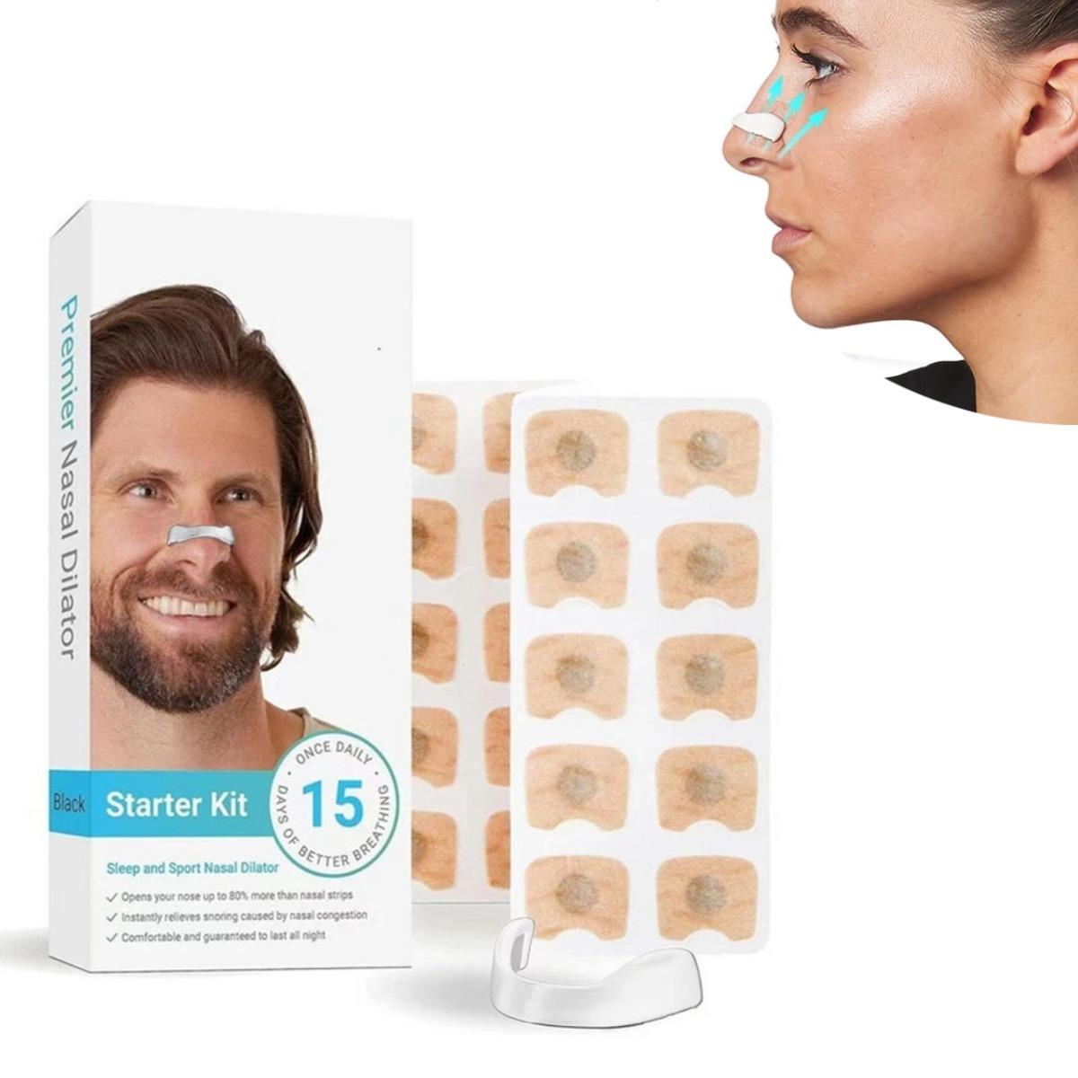 

Nasal Breathing Dilators Starter Kits Magnetic Nose Strips Increase Sports Air Intake Improve Sleeping Reduce Snoring 15PCS