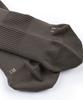 Goyoweeo Support Running Crew Socks (Brown Gray)