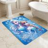 Personalized Name Forest Friends Living Room Non-Slip Area Rug Soft Carpet for Bedroom Kids Playroom Sofa Office Home Decor Doormat