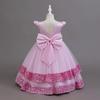 2025 New Elegant Girl Wedding Dress Sequined Mesh Princess Dress 4-12 Year Old Girl Graduation Party Prom Evening Dress